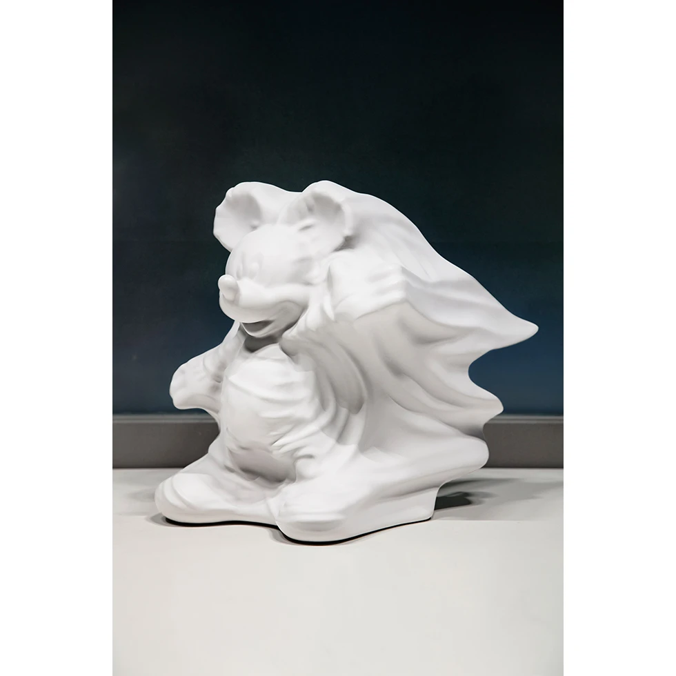 <a href="https://www.ueshima-collection.com/artist-list/7" style="color:inherit">DANIEL ARSHAM</a>:Hollow Mickey Gray