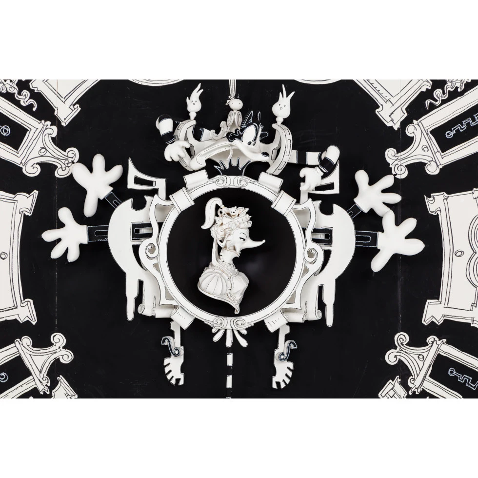 <a href="https://ueshima-collection.com/artist-list/186" style="color:inherit">NICOLAS BUFFE</a>:ポーリア (カルトゥーシュ) / Polia (cartouche)