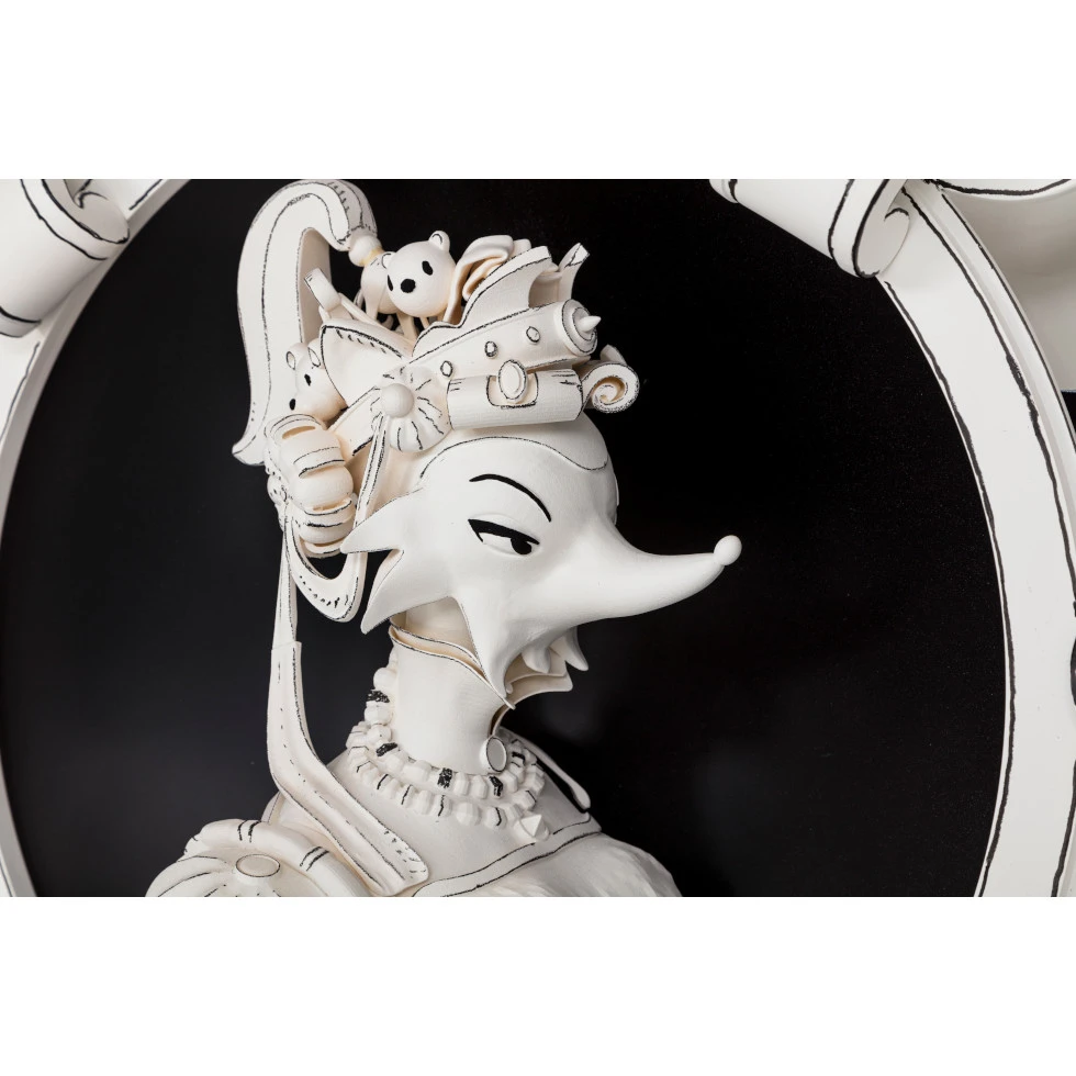 <a href="https://ueshima-collection.com/artist-list/186" style="color:inherit">NICOLAS BUFFE</a>:ポーリア (カルトゥーシュ) / Polia (cartouche)