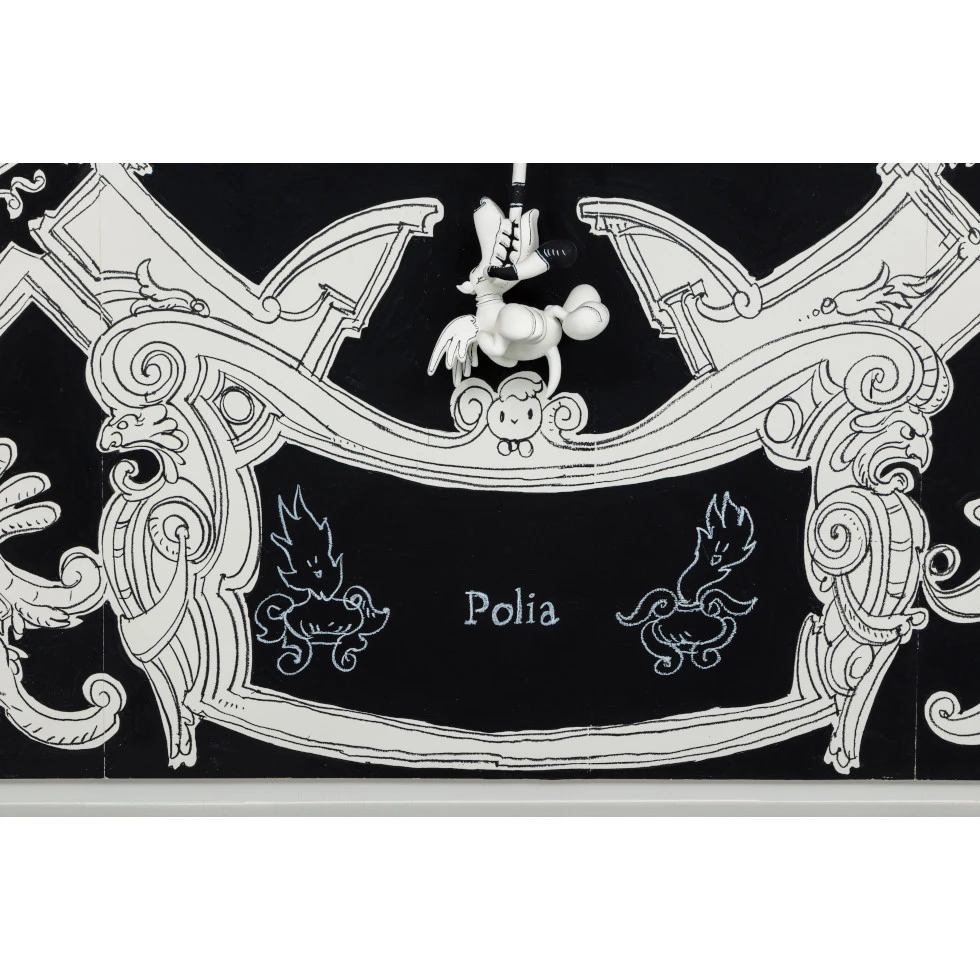 <a href="https://ueshima-collection.com/artist-list/186" style="color:inherit">NICOLAS BUFFE</a>:ポーリア (カルトゥーシュ) / Polia (cartouche)
