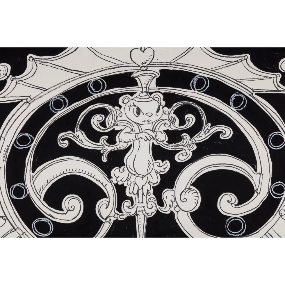 <a href="https://ueshima-collection.com/artist-list/186" style="color:inherit">NICOLAS BUFFE</a>:ポーリア (カルトゥーシュ) / Polia (cartouche)