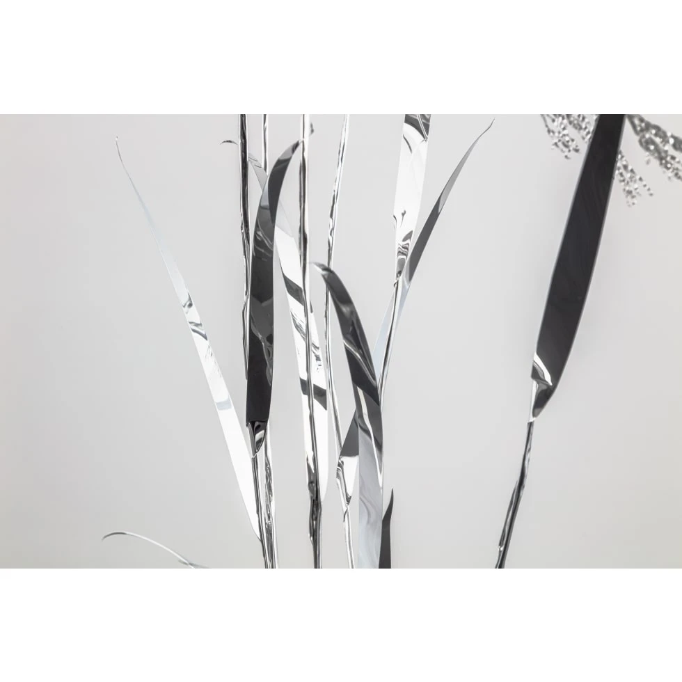 <a href="https://ueshima-collection.com/artist-list/214" style="color:inherit">TOSHIHIKO MITSUYA</a>:The Aluminium Garden -Structural Studies of Plants- Bromus remotiflorus
