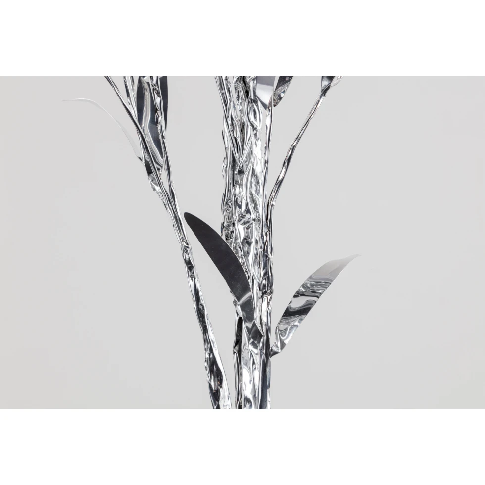 <a href="https://ueshima-collection.com/artist-list/214" style="color:inherit">TOSHIHIKO MITSUYA</a>:The Aluminium Garden -Structural Studies of Plants- Young Olive