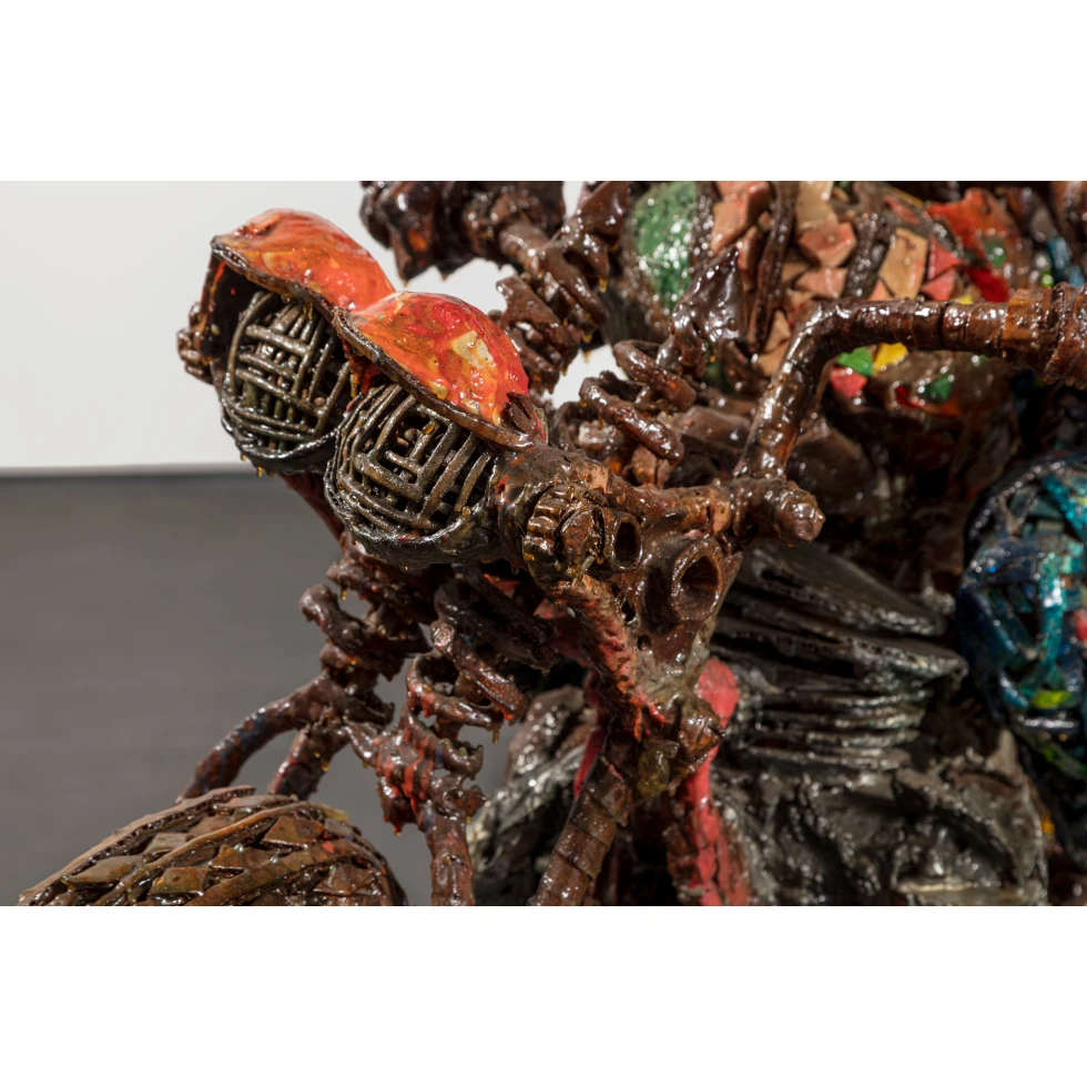 <a href="https://ueshima-collection.com/artist-list/156" style="color:inherit">篠原有司男</a> / <a href="https://ueshima-collection.com/artist-list/156" style="color:inherit">USHIO SHINOHARA</a>:Motorcycle