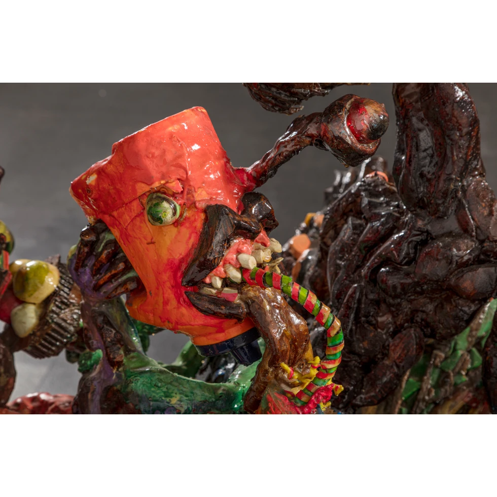 <a href="https://ueshima-collection.com/artist-list/156" style="color:inherit">篠原有司男</a> / <a href="https://ueshima-collection.com/artist-list/156" style="color:inherit">USHIO SHINOHARA</a>:Motorcycle