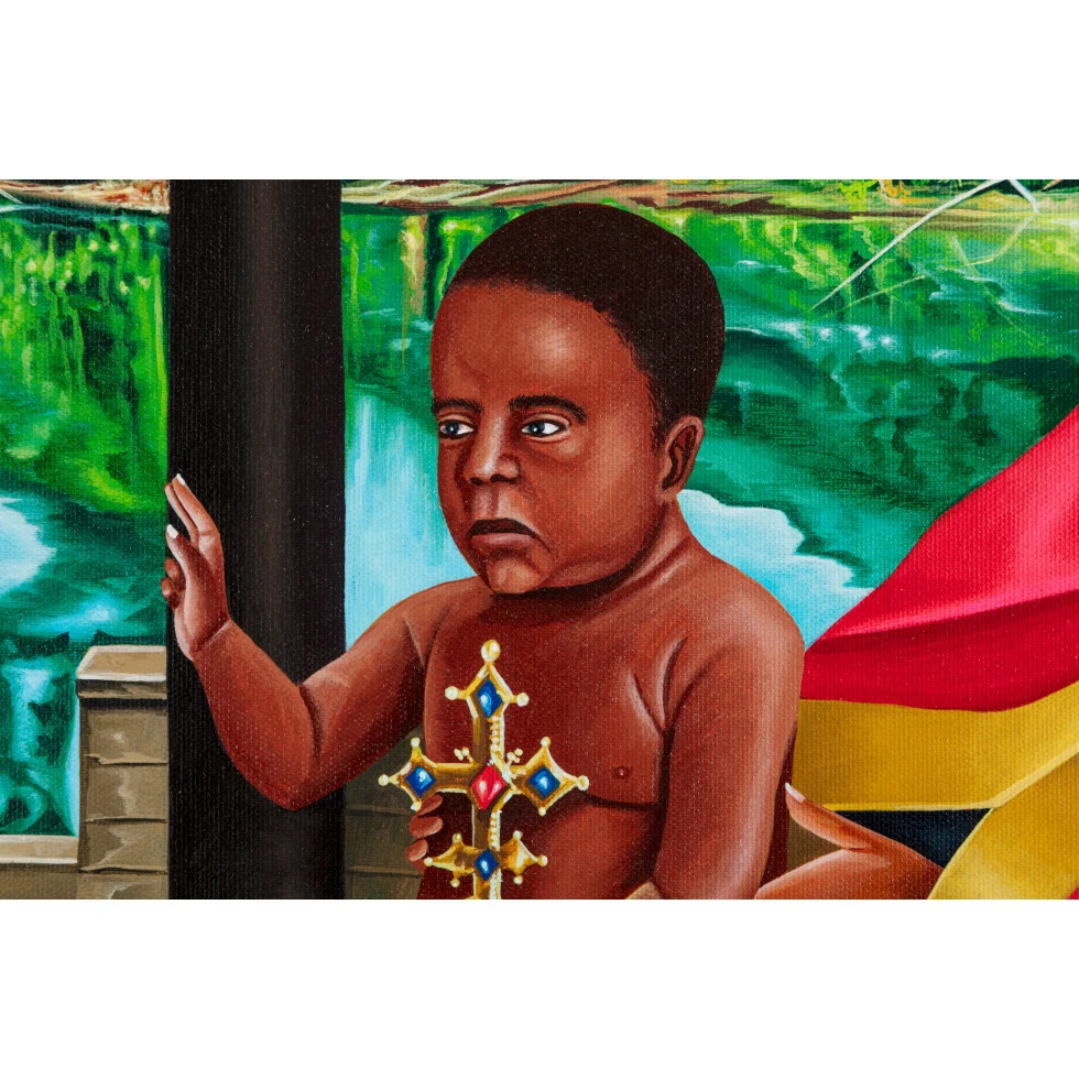 <a href="https://www.ueshima-collection.com/artist-list/278" style="color:inherit">ROBERTO PARE</a>:Madonna of Chancellor Rolin