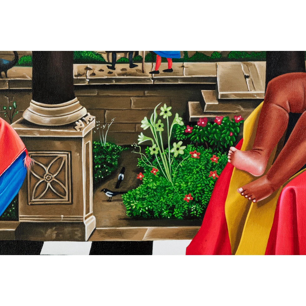 <a href="https://www.ueshima-collection.com/artist-list/278" style="color:inherit">ROBERTO PARE</a>:Madonna of Chancellor Rolin