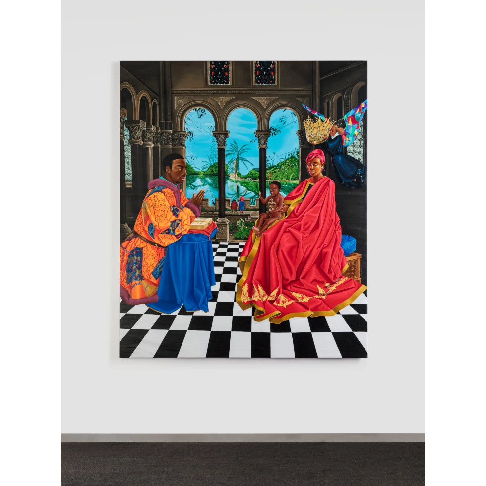 <a href="https://www.ueshima-collection.com/artist-list/278" style="color:inherit">ROBERTO PARE</a>:Madonna of Chancellor Rolin