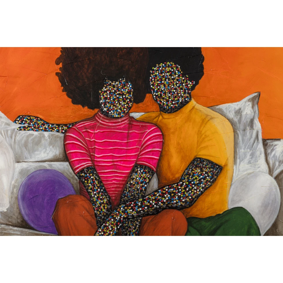 <a href="https://ueshima-collection.com/artist-list/277" style="color:inherit">NEGYEM ADONOO</a>:Don't Burst My Bubble, Self-Love Series