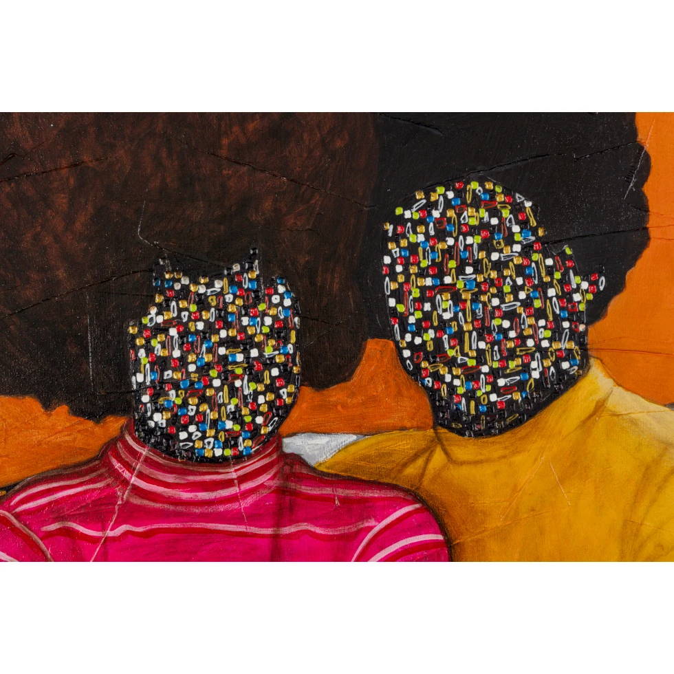 <a href="https://ueshima-collection.com/artist-list/277" style="color:inherit">NEGYEM ADONOO</a>:Don't Burst My Bubble, Self-Love Series