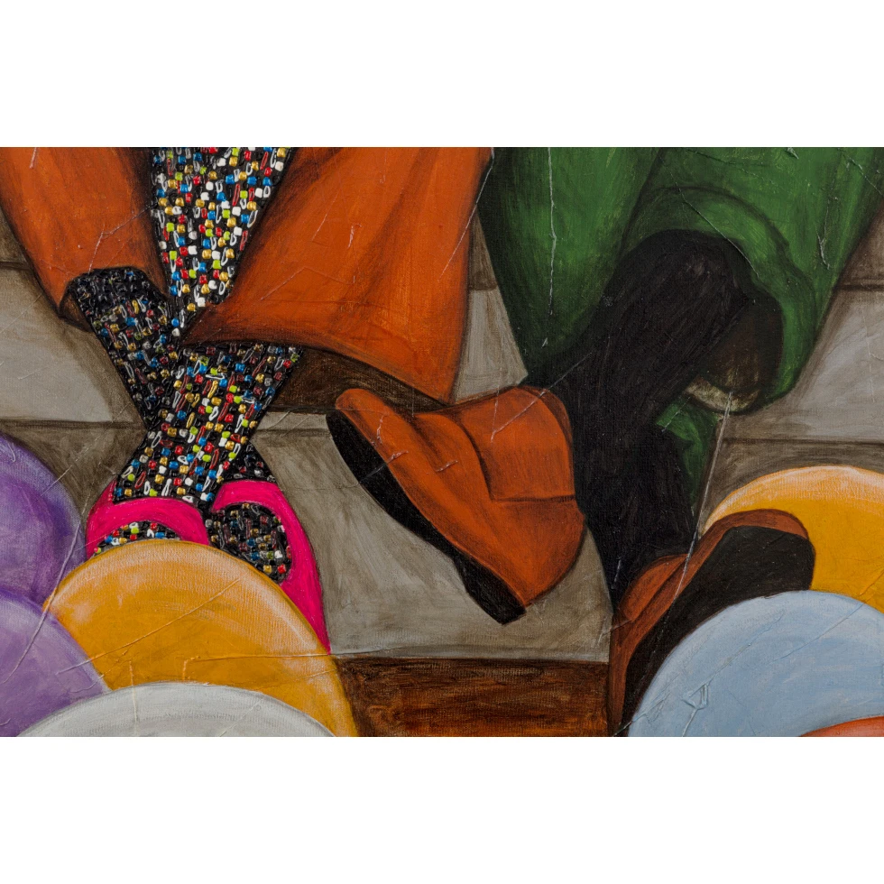 <a href="https://ueshima-collection.com/artist-list/277" style="color:inherit">NEGYEM ADONOO</a>:Don't Burst My Bubble, Self-Love Series