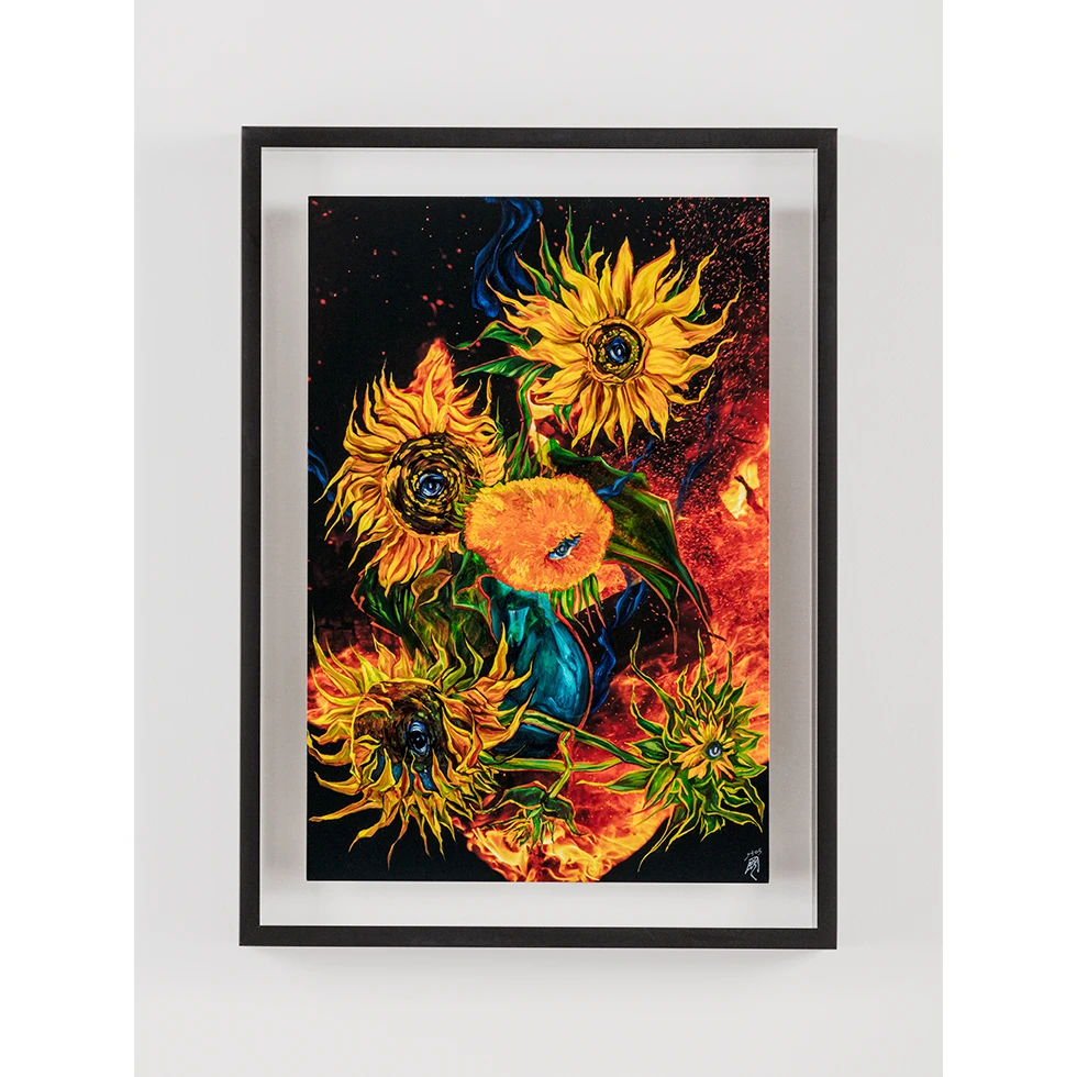 燃えるひまわり: 芦屋・広島 1945年8月6日 / The Burning Sunflowers: Ashiya and Hiroshima, August 6th, 1945