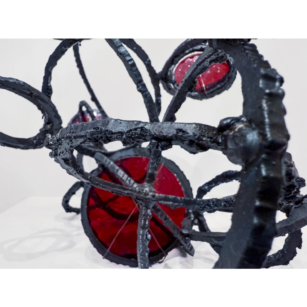 <a href="http://www.ueshima-collection.com/artist-list/321" style="color:inherit">青木野枝</a> / <a href="http://www.ueshima-collection.com/artist-list/321" style="color:inherit">NOE AOKI</a>:霧と山 2020-11 / kiri to yama (Fog and Mountain) 2020-11