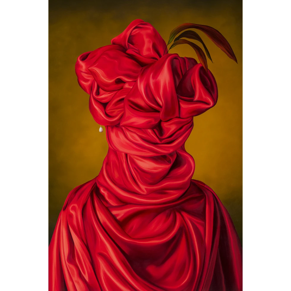Ewa Juszkiewicz: Portrait with Cordyline