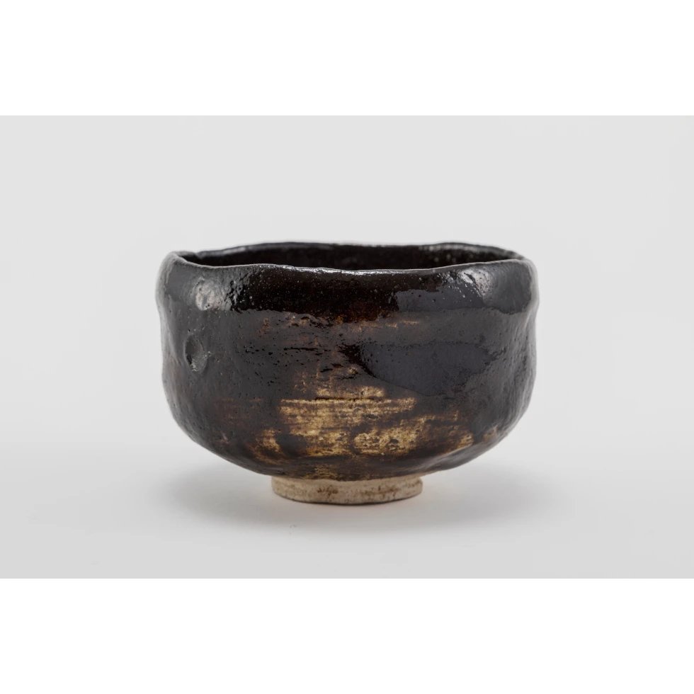 樂弘入(十二代 ) / Raku Kônyû XII: クロ茶碗 銘 百和