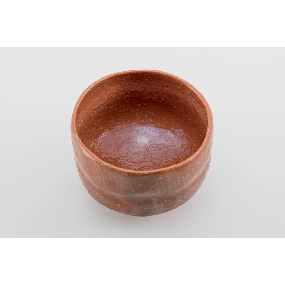 樂覚入(十四代 ) / Raku Kakunyû XIV: 赤茶碗 銘 あけほの