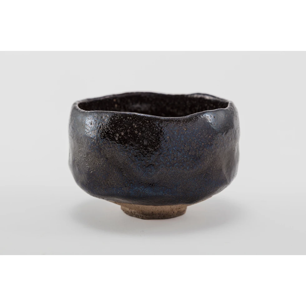 樂了入(九代) / Raku Ryônyû IX: 黒茶碗 銘 松寿