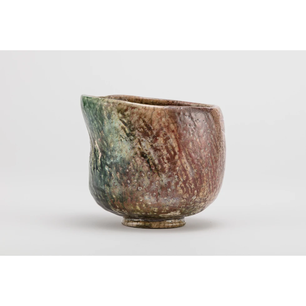 大樋長左衛門(十一代) / Chozaemon Ohi(Ⅺ):想仙叟・大樋窯変聖茶盌 / In Homage to Senso: Firing-Denatured Ohi Tea Bowl, Hijiri Style