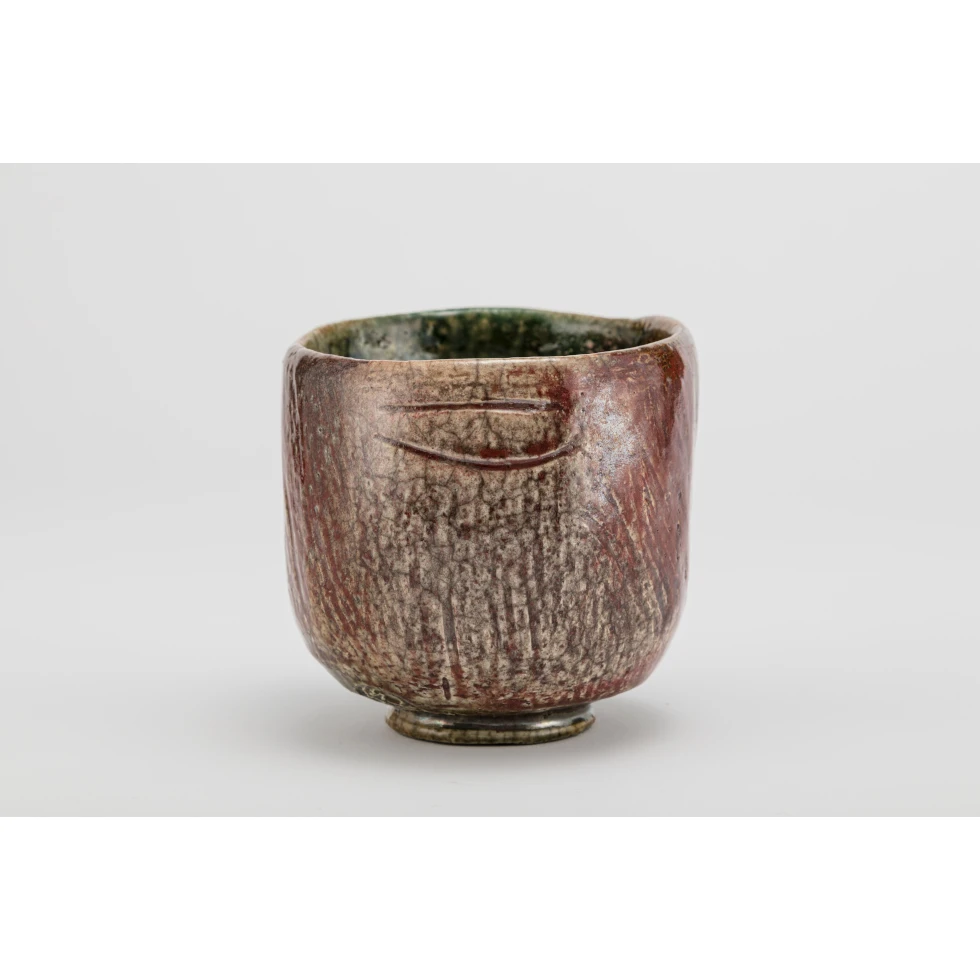 大樋長左衛門(十一代) / Chozaemon Ohi(Ⅺ):想仙叟・大樋窯変聖茶盌 / In Homage to Senso: Firing-Denatured Ohi Tea Bowl, Hijiri Style