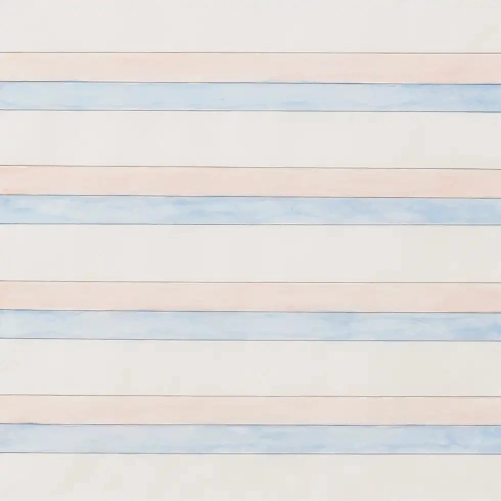 アグネス・マーティンの作品「untitled」