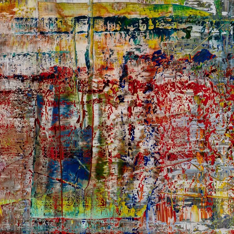 ゲルハルト・リヒターの作品「Abstraktes Bild (P1)」